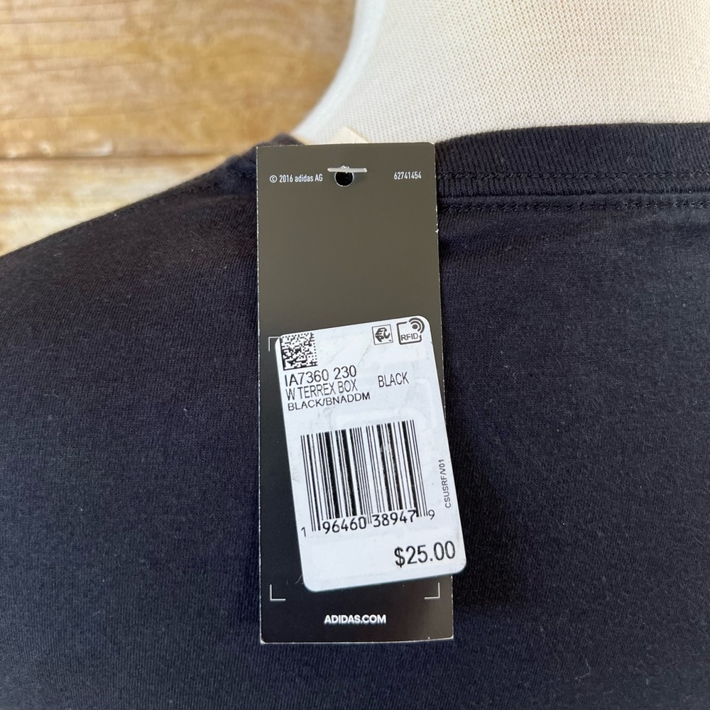 Adidas‎ Terrex Womens Graphic T-Shirt Black Five Ten GoPro Mountain Games IA7360 - Picture 7 of 10
